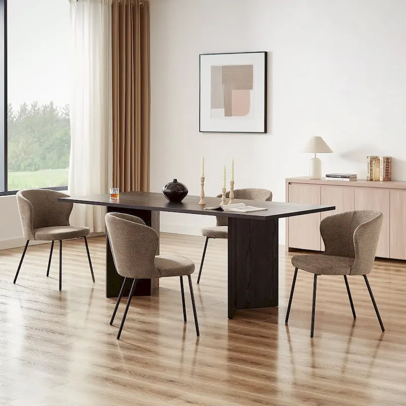 Set of 2 Modern Dining Chairs by Art Leon