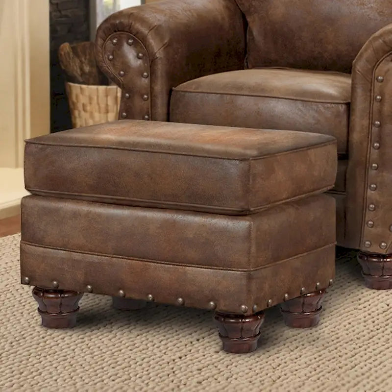 Sedona Arm Chair with Matching Ottoman - American Furniture Classics Model 9901-00-90