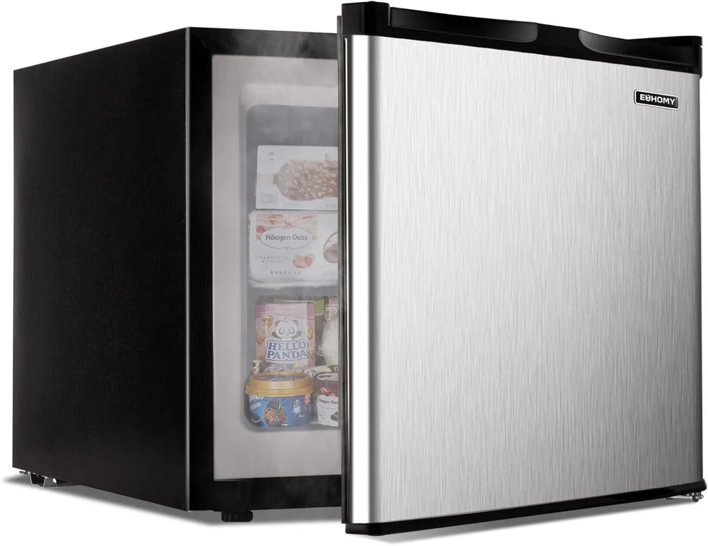Upright freezer, 3.0Cubic Feet, Single Door Compact Mini Freezer with Reversible Door Small freezer for Home/Dorms/Apartment/Office