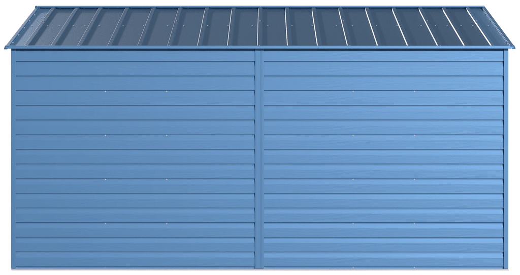 2025 Select Steel Storage Shed, 10x14, Blue Grey