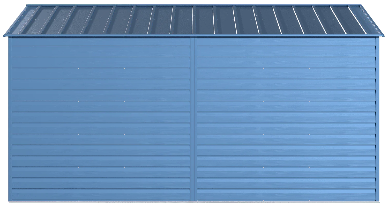 2025 Select Steel Storage Shed, 10x14, Blue Grey