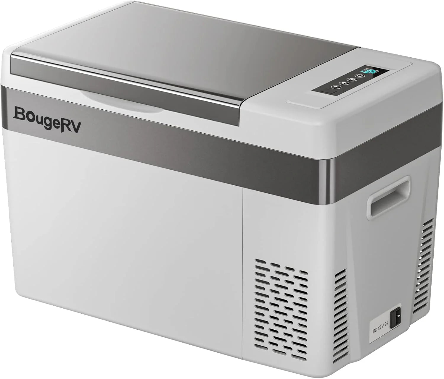 12 Volt Refrigerator 12V Car Fridge 23 Quart Portable Freezer Compressor Cooler 12/24V DC 110~240 Volt AC for Truck Van RV Camper SUV Travel Camping Road Trips Tailgating -7��~50��