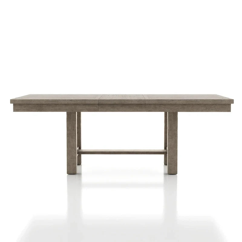 Jusk Rustic Grey Wood 5-Piece Dining Set by Furniture of America