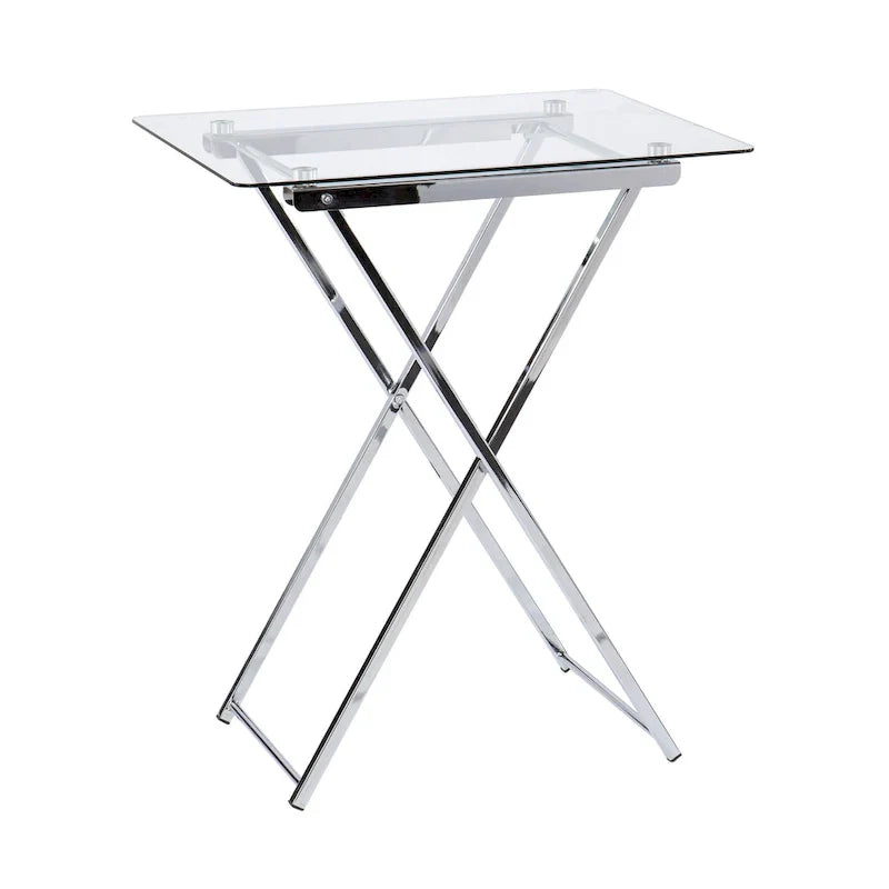 SEI Furniture Hinding Collapsible Tray Table
