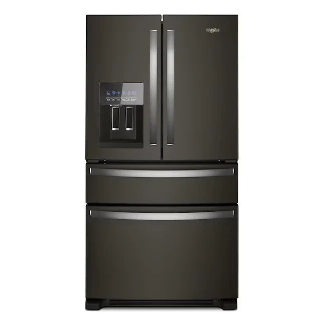 Whirlpool 24.5-cu ft 4-Door French Door Refrigerator with Ice Maker (Fingerprint Resistant Stainless Steel) ENERGY STAR