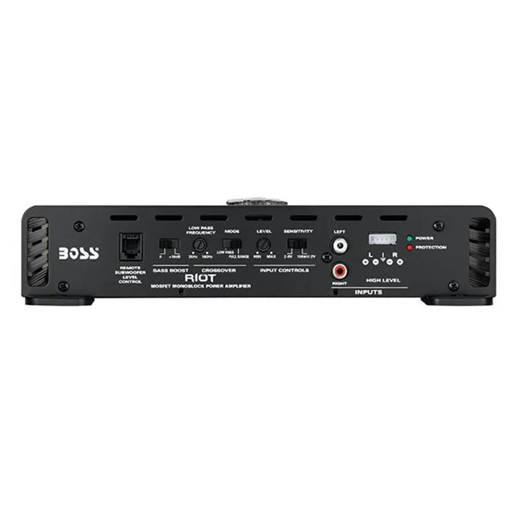12-inch car subwoofer with 1200W and 1100W amplifier including kit and capacitor