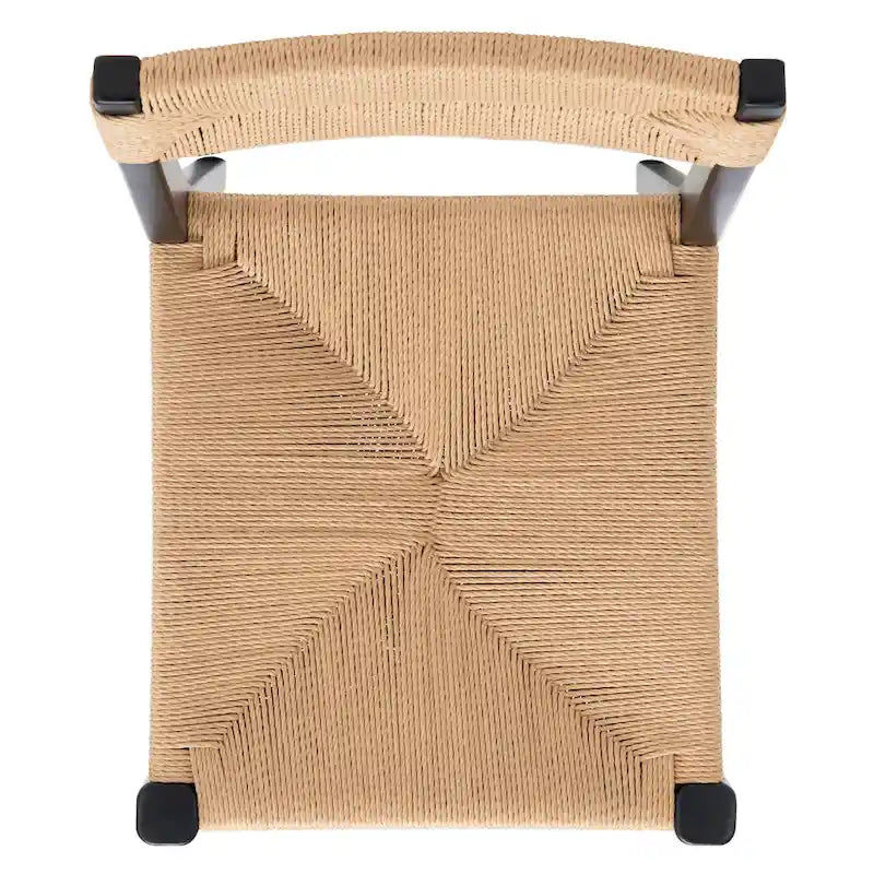 SAFAVIEH Couture Shazia Rattan Dining Chair Set (2 Pieces) - Dimensions: 16.3" W x 21.3" L x 34" H