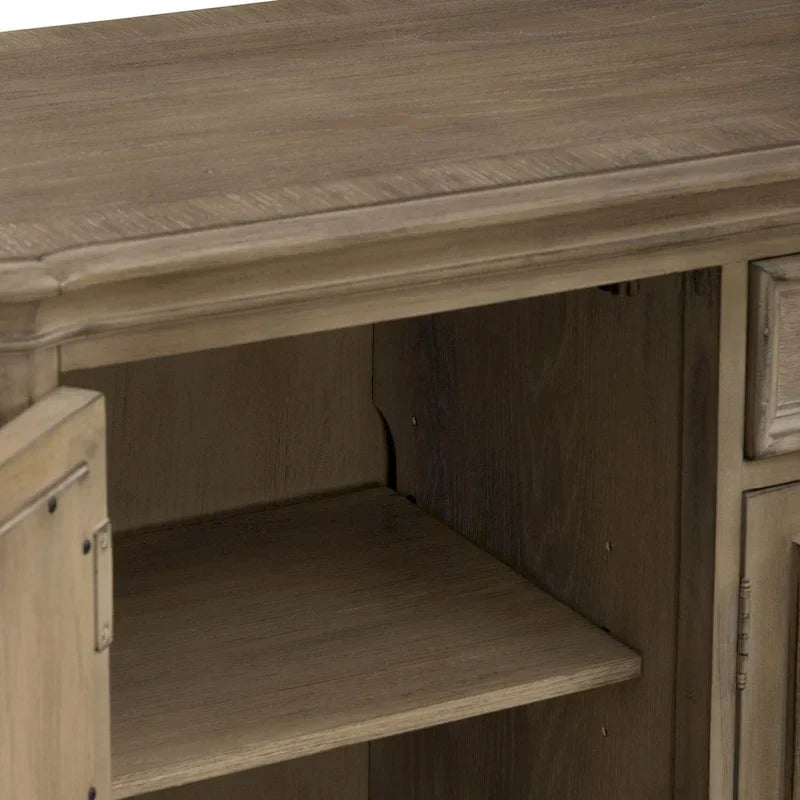 Magnolia Manor Mirrored TV Stand for Entertainment - Available in 2 Finishes