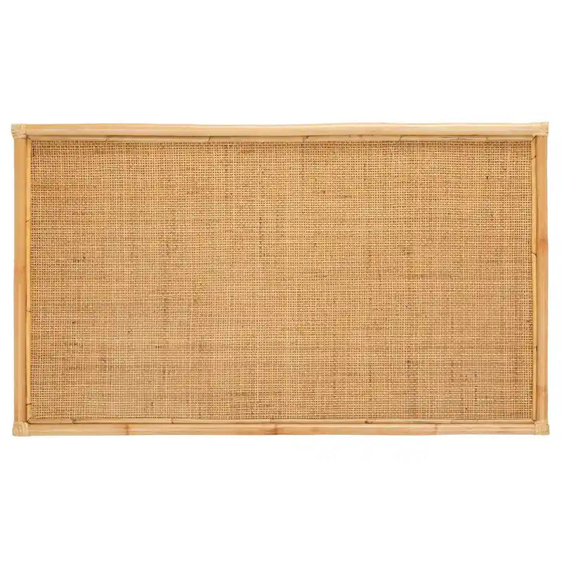 SAFAVIEH Gerdhilde Tropical Boho Coastal Rattan Rectangle Coffee Table - 47" W x 24" D x 18" H