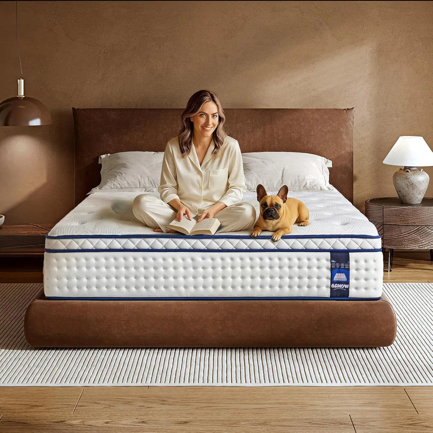King Size 14-Inch Hybrid Mattress – Medium Firm Support