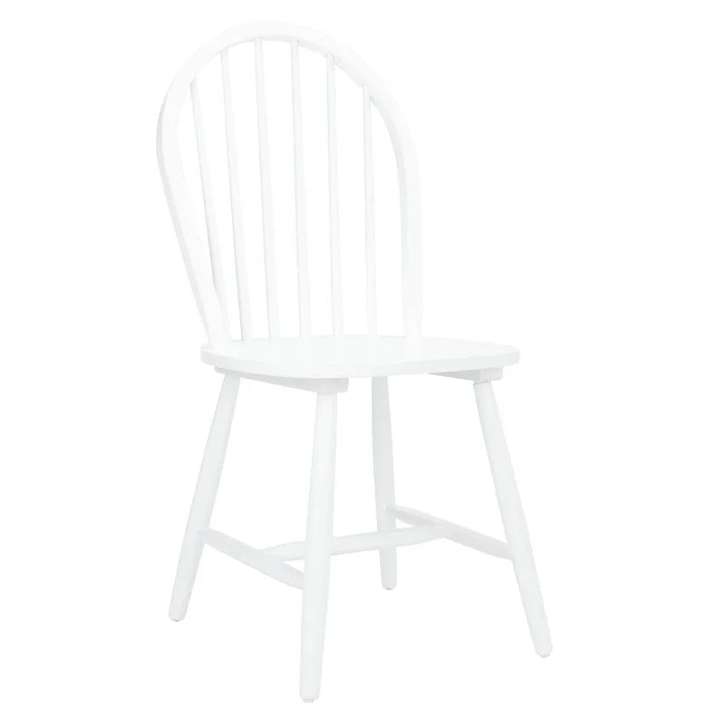 Set of 2 SAFAVIEH Delcie Oval Back Spindle Dining Chairs - Dimensions: 17.9" x 19.7" x 37"