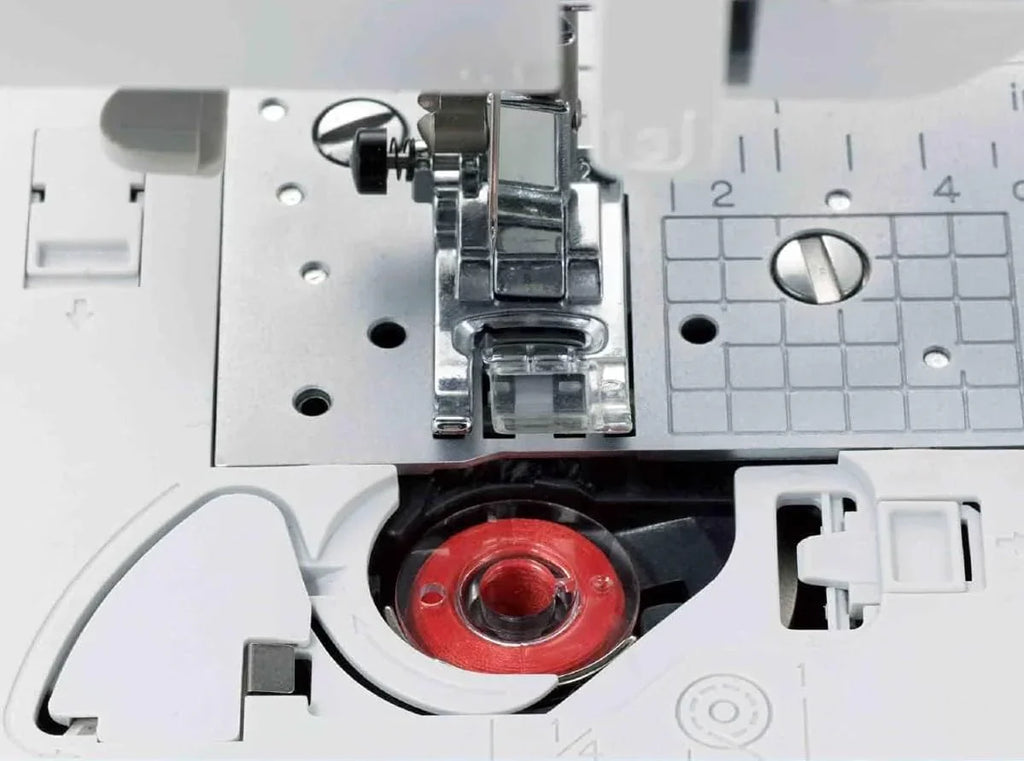 Brother Sewing and Quilting Machine, Computerized, 165 Built-in Stitches, LCD Display, Wide Table, 8 Included Presser Feet, White, 20x12x17