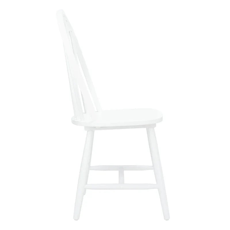 Set of 2 SAFAVIEH Delcie Oval Back Spindle Dining Chairs - Dimensions: 17.9" x 19.7" x 37"