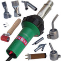 Hot Air Plastic Welder 110V 1600W Heat Gun Professional Welding Torch Gun for PVC, TPO, Vinyl Roof,Plastic Welding Kit with Welding Nozzles, Seam Rollers,All in one Plastic Welder Repair Kit