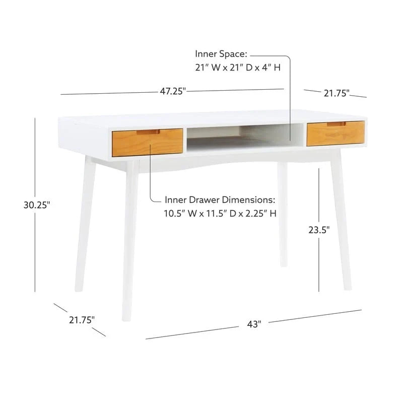 Linon Monroe Ash Writing Desk