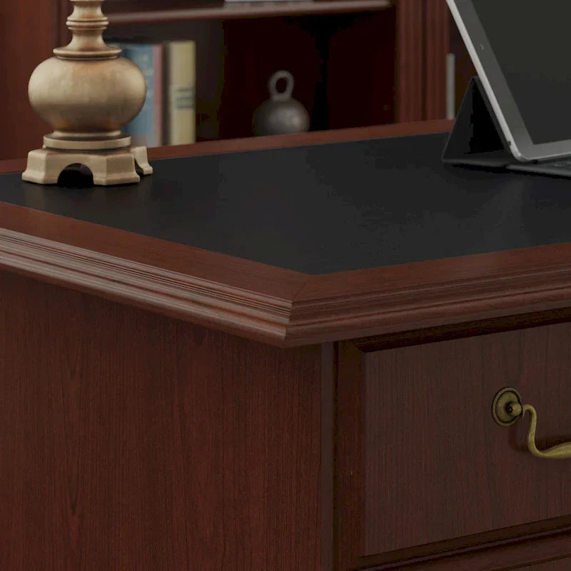 Saratoga Executive Desk with Drawers and Storage by Bush Furniture