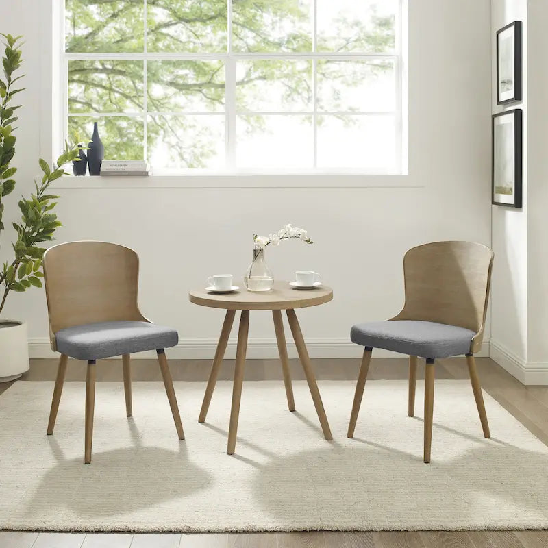 Set of 2 Mid-Century Modern Dining Chairs by Corvus Calvados