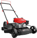 21 Inch Gas Push Lawn Mower, 2-in-1 Mulching & Side Discharge, 144cc 4-Stroke OHV Engine