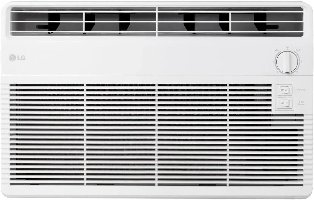 LG 6,000 BTU Window Air Conditioner, 115V, Cools 250 Sq.Ft. for Bedroom, Den