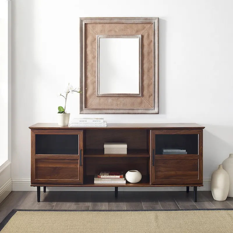 Middlebrook Jularbo 58-Inch Dual-Door Split Panel TV Stand