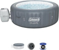 Coleman Miami 2 to 4 Person Inflatable Hot Tub, Round Energy-Efficient Portable Outdoor