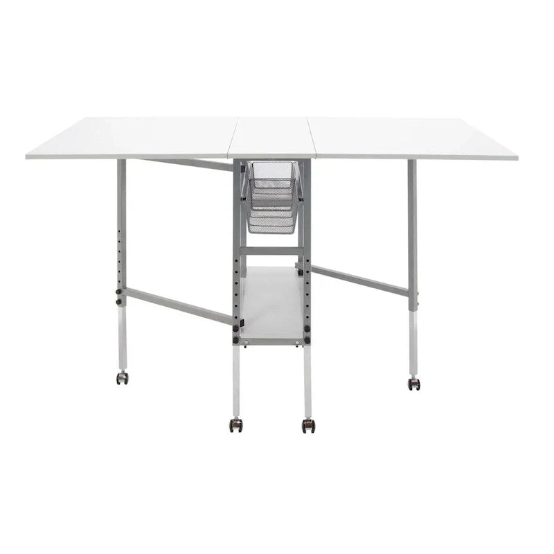 Sew Ready Adjustable Height Craft and Hobby Table with Storage Drawers