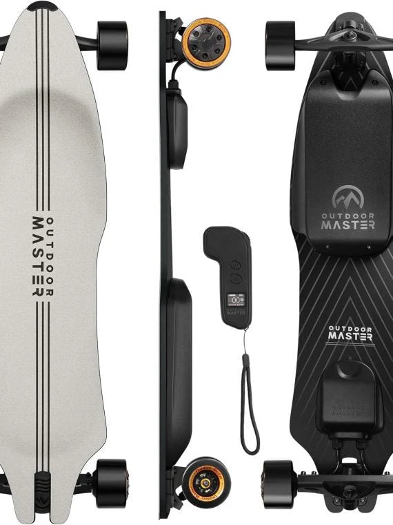 Caribou Electric Skateboard �� 32 MPH, 26 Mile Range, Dual 1000W Motors, Longboard for Adults & Teens, 6-Month Warranty