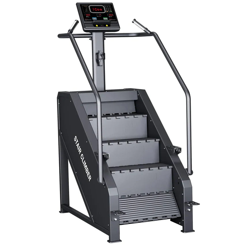 2025 Stepper Machine, Stair Stepper with LED Screen, Commercial Grade Stair Climber,Fitness Equipment with 15 Resistance Levels, 451LBS, 24-164 Steps/Minute,Black