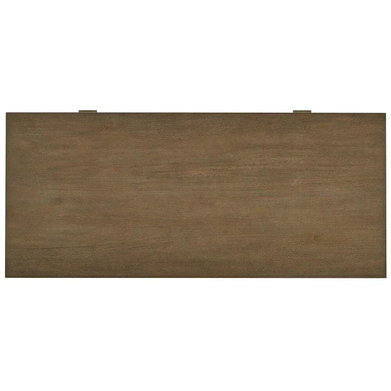 iNSPIRE Q Artisan Gannon 1-Drawer Writing Desk with Wire Brushed Oak Finish