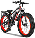Electric Bike for Adults,1500W Peak Motor E Bikes, 26" Fat Tire Electric Mountain Bike