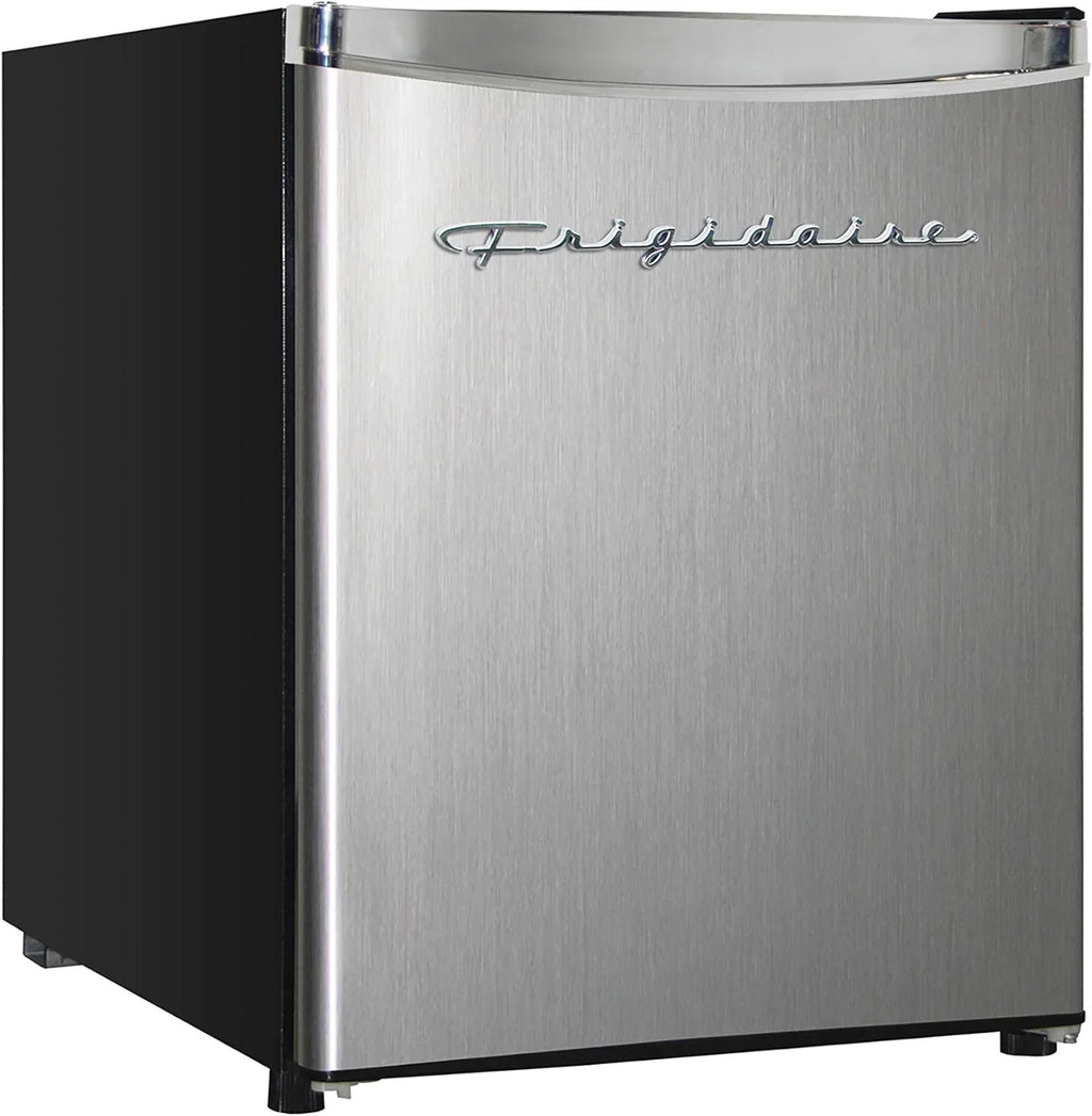 Frigidaire Upright Freezer, 6.5 cu. ft., Deep Freeze, Vinyl Coated Metal with Wire Shelving, Compact for Kitchen, RV, Dorm, Cabin, and Trailer, Platinum Design Series, Silver - 21D x 23W x 56H