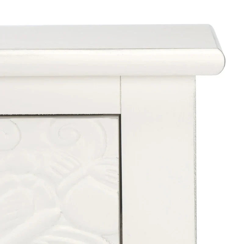SAFAVIEH Leonia Console Table with 2 Drawers - Dimensions: 35.5" W x 13" L x 29.5" H