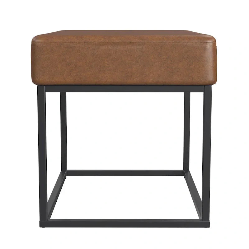 HomePop Theodore Upholstered Ottoman