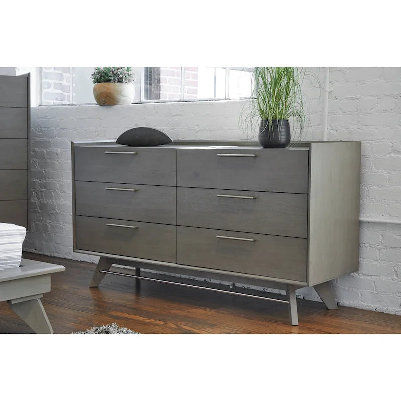 Rye Studio Waldorf Contemporary Double Dresser