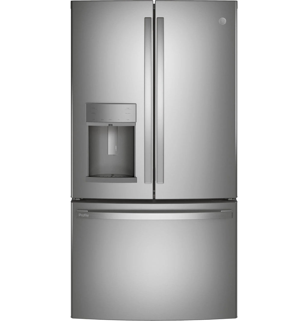 GE Profile™ Series ENERGY STAR® 27.7 Cu. Ft. Fingerprint Resistant French-Door Refrigerator with Hands-Free AutoFill