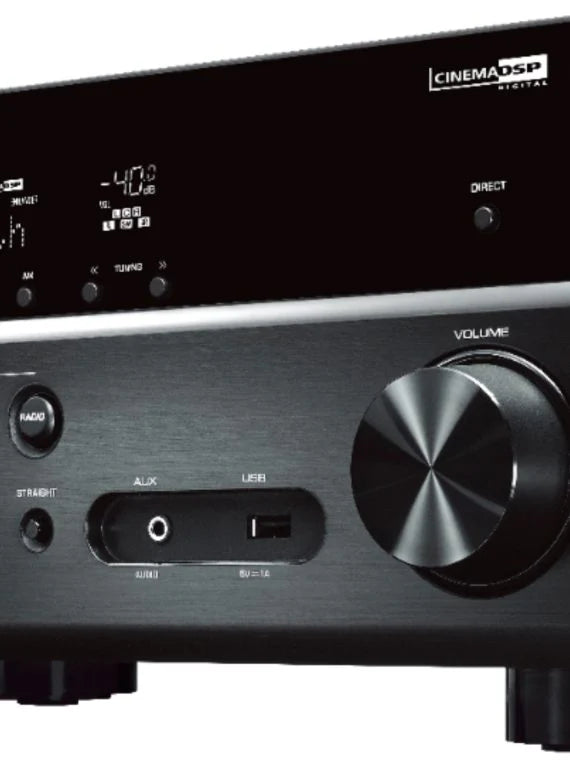 2025 Yamaha – 5.1-Channel 4K Home Theater Speaker System with Powered Subwoofer and Bluetooth Streaming – Black