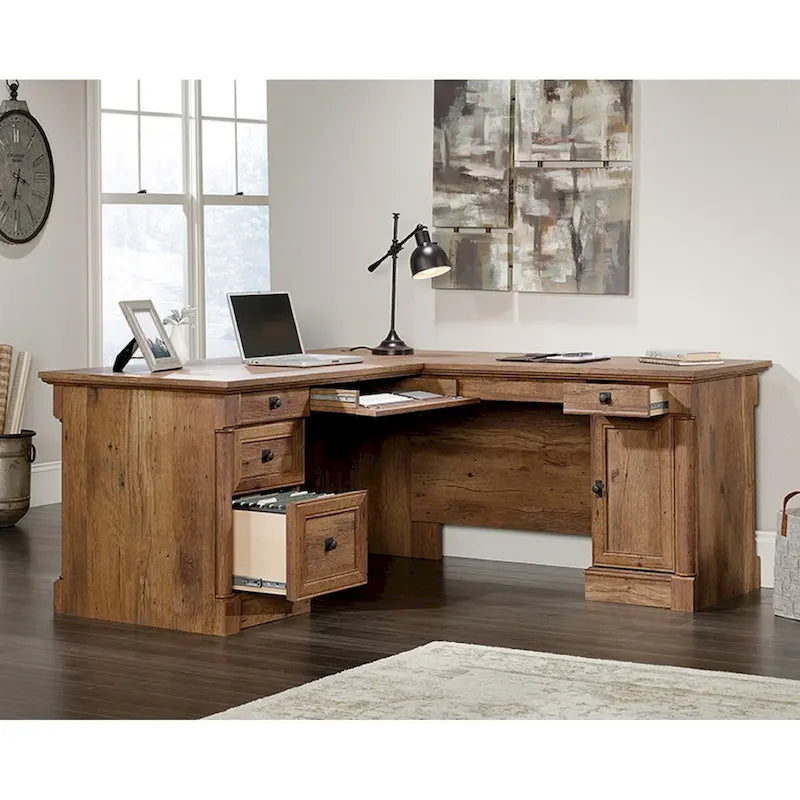 Sauder Palladia Corner Office Desk