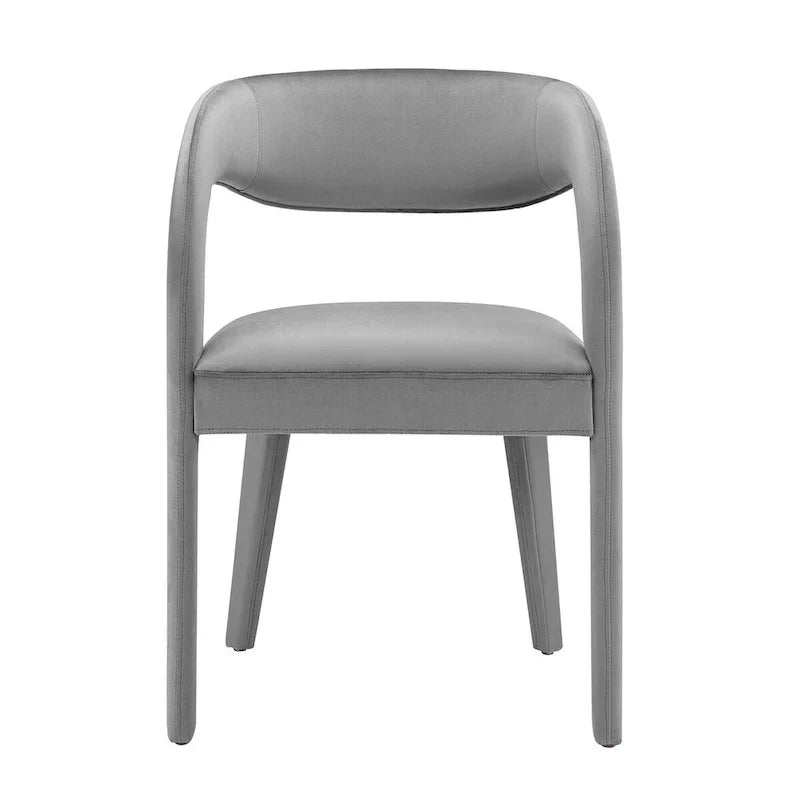 Set of Two Pinnacle Performance Velvet Dining Chairs