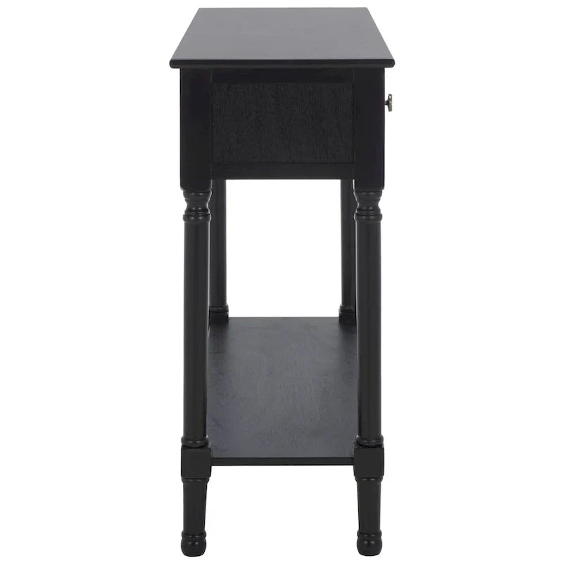 SAFAVIEH Leonia Console Table with 2 Drawers - Dimensions: 35.5" W x 13" L x 29.5" H
