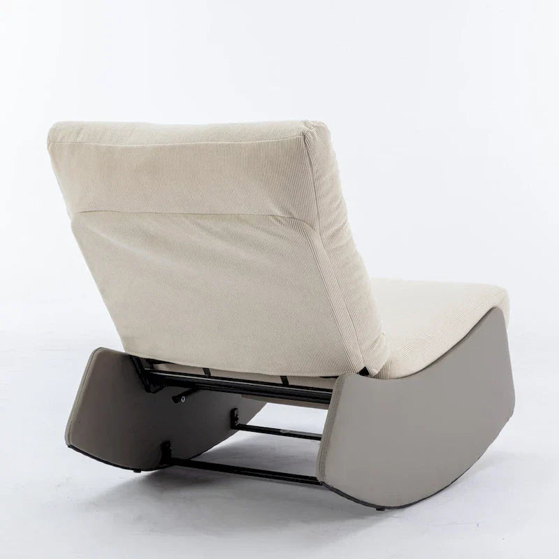 GDFStudio Contemporary Rocking Recliner with Footrest