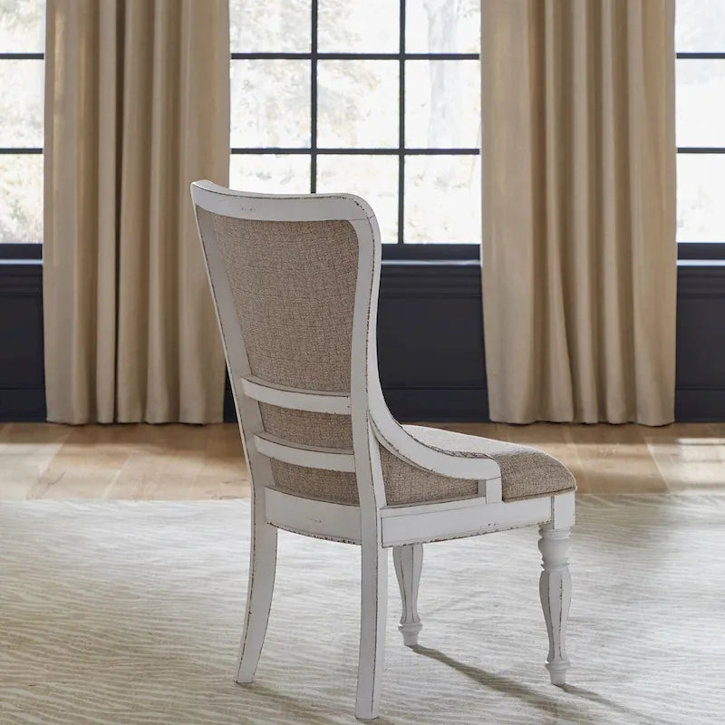 Set of 2 Magnolia Manor Upholstered Wingback Chairs