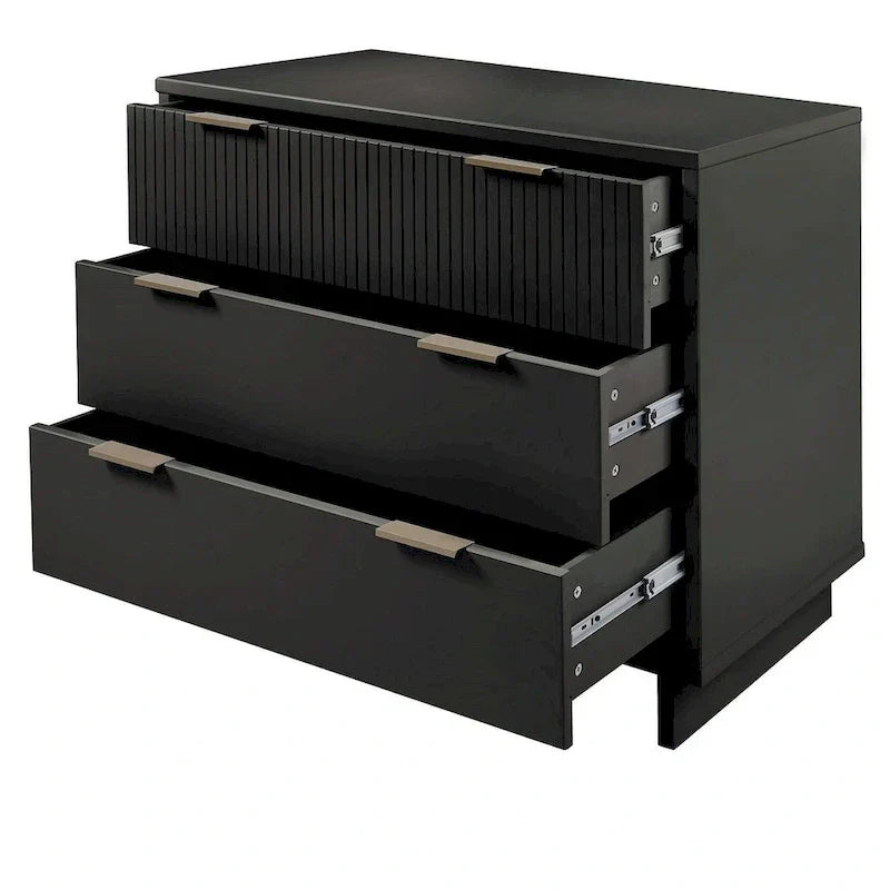 Granville 38.18 Modern 3-Drawer Dresser by Manhattan Comfort