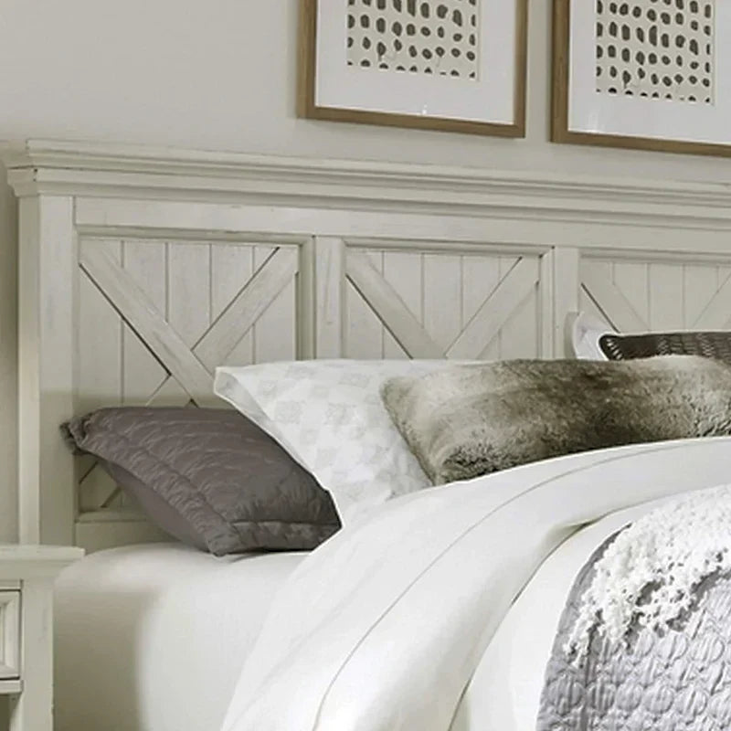 Homestyles Off-White Seaside Lodge King Headboard