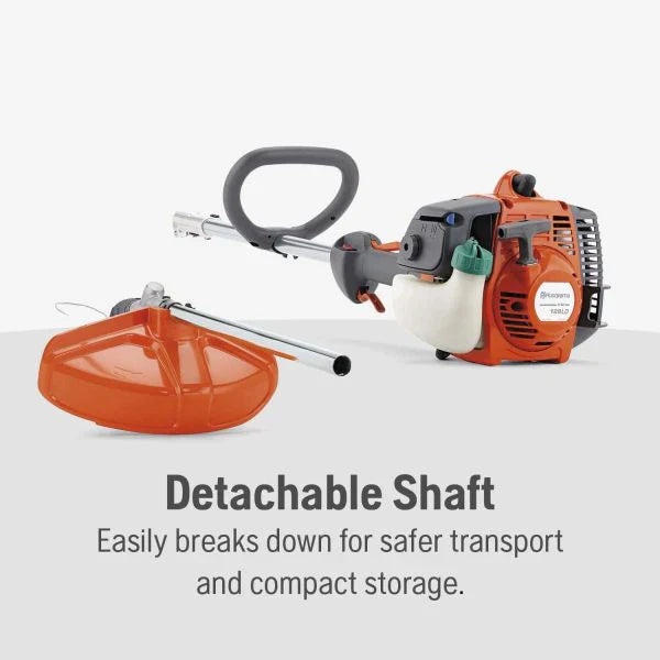 128LD Gas String Trimmer, 28-cc 2-Cycle, 17-inch Straight Shaft Gas String Trimmer with Tap 'n Go trimmer head