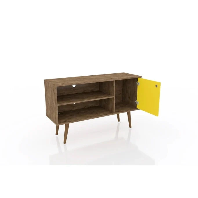 Mid-Century Modern Liberty Dual-Shelf TV Console