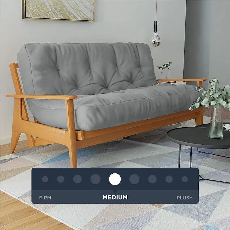 Loosh Home Twin Size Futon Mattress with 8-Inch Gel Memory Foam