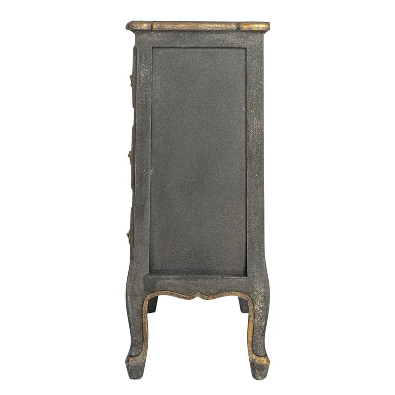 Rustic 3-Drawer Dresser with Distressed Finish