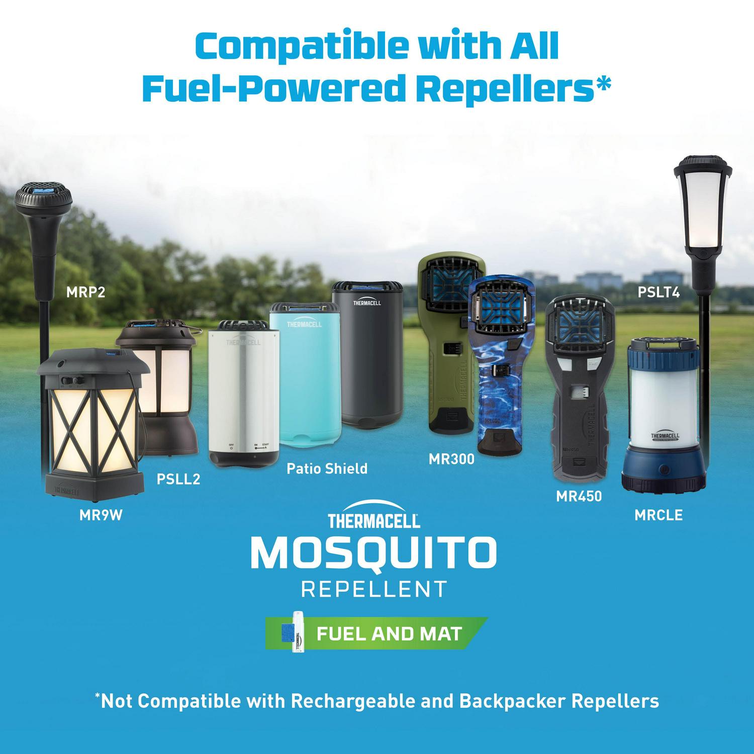 2025 Thermacell Mosquito Repellent Refills with 120-Hour Mosquito Protection, 10 Pack