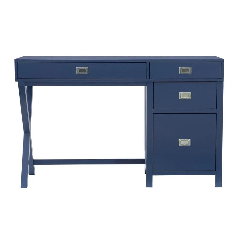 Linon Poppy Side Storage Writing Desk