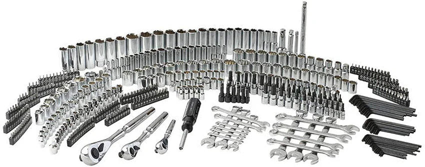 2025 Craftsman 450-Piece Mechanics Tool Set, Ratchet Socket Hand Wrench Toolset